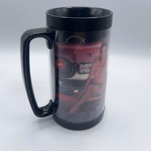 Vintage Snap-On Tools Thermo Serv Plastic Mug PinUp Girls - Cynthia - 1987
